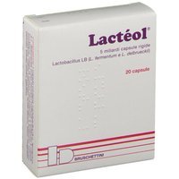 Lacteol 5 Miliardi Trattamento Diarrea e Dispepsia, 20 Capsule