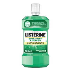 Listerine Difesa Denti & Gengive Gusto Delicato Collutorio 500 ml