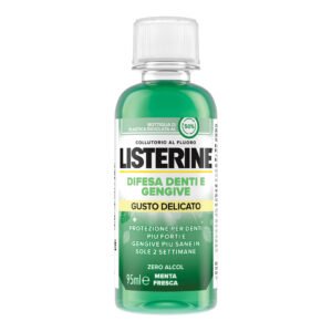 Listerine Difesa Denti & Gengive Gusto Delicato Collutorio 95 ml