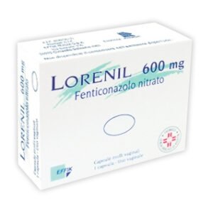 Lorenil 1capsule Molli Vag 600mg