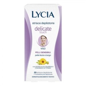 Lycia Delicate Touch Viso 20 Strisce Depilatorie