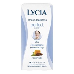 Lycia Perfect Touch Strisce Depilatorie Viso Pelle Normale 20 Strisce