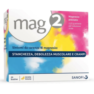 Mag2 Granulato Soluzione Orale 2,25g Magnesio Pidolato 20 Bustine