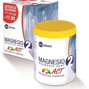 Magnesio 2 act mg puro 300g