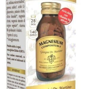 Magnesio compositum-t 140 pastiglie