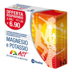 Magnesio potassio act 14 bustine