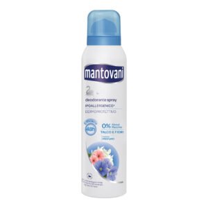 Mantovani deodorante spray talco 48h anti macchia 150 ml