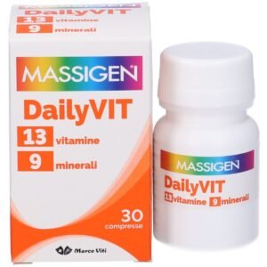 Massigen Dailyvit+ Integratore Multivitaminico Multiminerale 30 Compresse