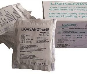 Medicazione In Compresse Di Poliuretano Espanso Formato Da Reticoli Cellulari A Nido D'ape 10pezzi