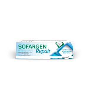 Medicazione sofargen gel acido ialuronico e argento sulfadiazina tubetto 25 g