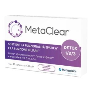 MetaClear Integratore Fegato Confezione 30 Compresse