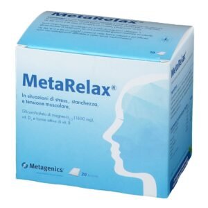 Metarelax Nuova Formula Integratore Stress e Tensione Muscolare 20 Bustine