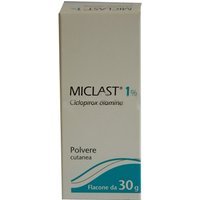 Miclast Polvere Cutanea 1% - Antimicotico per le micosi cutanee, Miclast polvere 30g