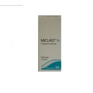 Miclast Polvere Cutanea Flacone 30g 1% Ciclopiroxolamina