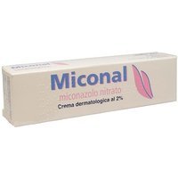 Miconal 2% Crema Dermatologica Trattamento Locale Infezioni Cute e Unghie, 30g