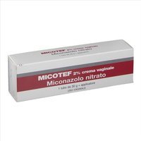 Micotef 2% - Crema antimicotica per le micosi vaginali, tubo di crema Micotef 30 g
