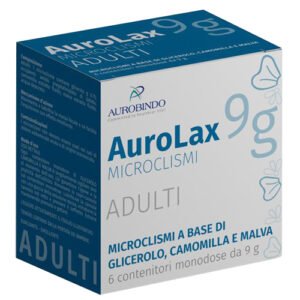 Microclismi per adulti aurolax 6 contenitori 9 g