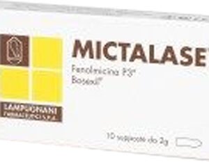 Mictalase 10 supposte 2 g