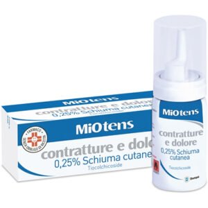 Miotens contratture e dolore schiuma cutanea