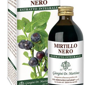 Mirtillo Nero Estratto Integrale 200 Ml