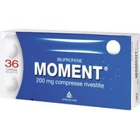 Moment 200mg Ibuprofene Antidolorifico, 36 Compresse Rivestite