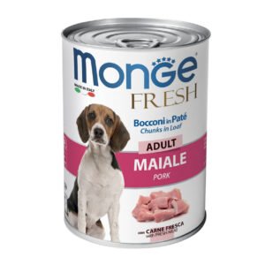 Monge Cane Fresh Lattina Adulto Maiale 400 Gr