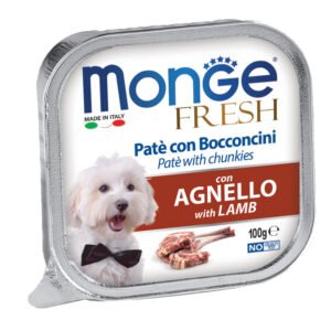 Monge Cane Fresh Vaschetta Adulto Agnello 100 Gr