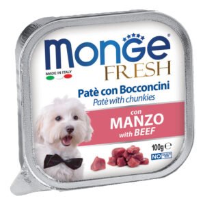Monge Cane Fresh Vaschetta Adulto Manzo 100 Gr