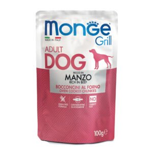 Monge Cane Grill Busta Adulto Manzo 100 Gr