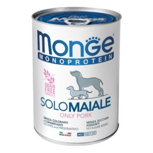 Monge Cane Monoprotein Vaschetta Adulto Solo Maiale 150 Gr