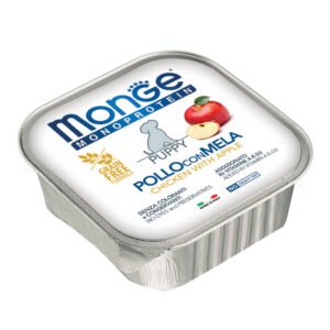 Monge Cane Monoprotein Vaschetta Junior Pollo & Mela 150 Gr