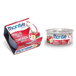 Monge Gatto Fruits Lattina Adulto Pollo & Mela 80 Gr