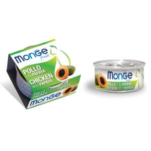 Monge Gatto Fruits Lattina Adulto Pollo & Papaya 80 Gr