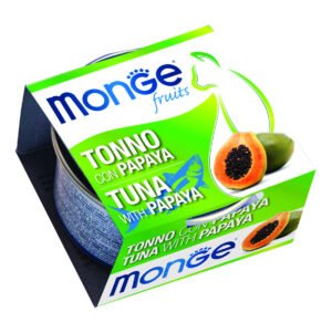 Monge Gatto Fruits Lattina Adulto Tonno & Papaya 80 Gr