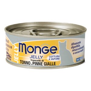 Monge Gatto Jelly Lattina Adulto Trancetti Di Tonno 80 Gr