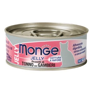 Monge Gatto Natural Lattina Adulto Pollo & Gamberetti 80 Gr