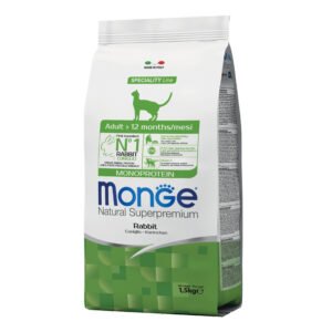 Monge Gatto Natural Superpremium Adulto Coniglio 1,5 Kg