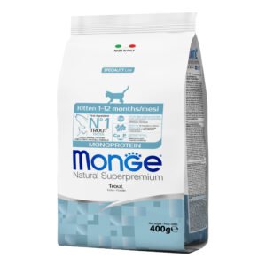 Monge Gatto Natural Superpremium Kitten Trota 400 Gr