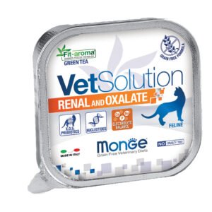 MONGE GATTO VET SOLUTION RENAL & OXALATE VASCHETTA 100 GR