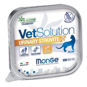 Monge Gatto Vet Solution Urinary Struvite Vaschetta 100 Gr