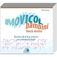 Movicol Bambini 6,9 G Polvere Per Soluzione Orale Senza Aroma 20 Bustine Ldpe/Al/Ldpe/Carta