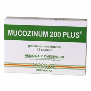 Mucozinum 200 Plus 12capsule Vanda