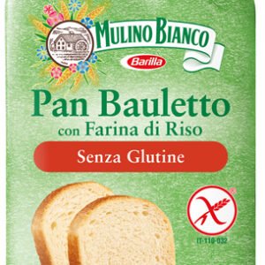 Mulino bianco pane bauletto con farina di riso 300 g
