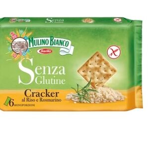 Mulino Bianco Senza Glutine Cracker Riso Rosmarino 200g