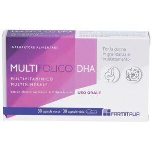 Multifolico DHA Integratore 60 Capsule