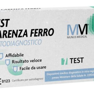 Munus medical test autodiagnostico carenza di ferro