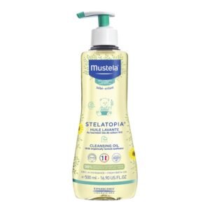 Mustela Stelatopia Olio Bagno Per Bambino Nutriente Pelle Secca 500 ml