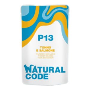 Natural Code Gatto Busta (P13) Adulto Tonno & Salmone 70 Gr Temporaneamente Mancante Dall'Azienda Produttrice