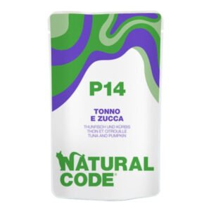 Natural Code Gatto Busta (P14) Adulto Tonno & Zucca 70 Gr