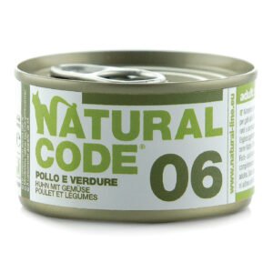 Natural Code Gatto Lattina (06) Adulto Pollo & Verdure 85 Gr
